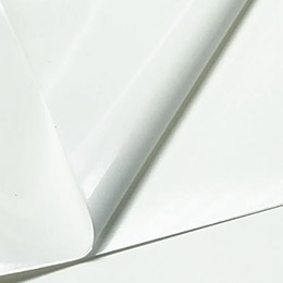 電飾用糊付き乳半シート塩ビフィルム